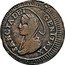 Italy 5 Baiocchi (Pius VI. Ascoli) KM# 5 SANCTA DEI GENITRIX coin reverse