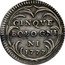 Italy 5 Bolognini (Carlino) Pius VI 1777 KM# 260 CINQVE BOLOGNI NI 1777 coin reverse