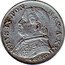 Italy 5 Soldo (25 Centesimi) Pius IX 1867 R XXI KM# 1375 PIVS IX PON MAX A XXI coin obverse