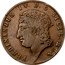 Italy 5 Tornesi Ferdinando I 1816 KM# 271 FERDINANDUS IV D G REGNI SICIL REX. coin obverse