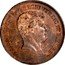 Italy 5 Tornesi Ferdinando II 1839 KM# 305 FERDINANDVS II.D G REGNI VTR.SIC. ET HIER.REX coin obverse