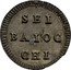Italy 6 Baiocchi Pius VI Terni 1797 XXIII KM# 3 SEI BAIOC CHI coin reverse