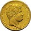 Italy 6 Ducati Ferdinando II 1835 KM# 310 FERDINANDVS II DEI GRATIA REX 1833 coin obverse