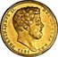 Italy 6 Ducati Ferdinando II 1851 KM# 354 FERDINANDVS II DEI GRATIA REX 1851 coin obverse