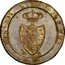 Italy 60 Grana Ferdinando IV 1805 LD KM# 245 VTR SIC HIER HISP INF L D G 60 coin reverse