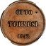 Italy 8 Tornese Ferdinando I 1817 KM# 273 OTTO TORNESI 1817 coin reverse
