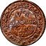 Italy Baiocco Benedict XIII 1728 IIII KM# 111 BENEDIC XIII P M VII coin obverse