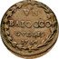 Italy Baiocco Benedict XIV 1747 KM# 142 VN BAIOCCO GVBBIO 1747 coin reverse