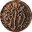 Italy Baiocco Benedict XIV 1752 XII KM# 155 BENE XIV P M A XII coin obverse