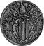 Italy Baiocco Benedict XIV 1753 XIV KM# 156 BENEDIC XIV P M A coin obverse