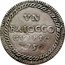 Italy Baiocco Clement XIII 1759 KM# 160 VN BAIOCCO GVBBIO 1759 coin reverse