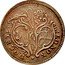 Italy Baiocco Pius VI 1780 VI KM# 291 DOCET BONON coin obverse