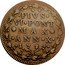 Italy Baiocco Pius VI 1784 X KM# 302.3 PIVS VI PONT MAX ANN X 1784 coin reverse
