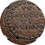 Italy Baiocco Pius VI 1794 XX KM# 3 VN BAIOCCO DI FVLIGNO coin reverse