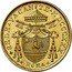 Italy Doppia Pietro Francesco Galleffi (1830) R MDCCCXXX KM# 1102 SEDE VACANTE MDCCCXXX N ROMA G coin obverse