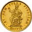 Italy Doppia Gregory XVI 1834 B III KM# 1103 TV REM TVERE PVBLICAM DOPPIA coin reverse