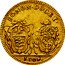 Italy Doppia D'oro Pius VI 1788 KM# 314 BONON DOCET 1 DOP coin reverse
