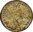 Italy Doppio Giulio (1/5 Scudo) Pius VI 1782 1782-VII KM# 1034 AVXILIVM DE SANCTO 1783 coin reverse