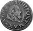 Italy Double Tournois Urbano VIII 1636 KM# 53 VRBANVS VIII PONT MAX coin obverse