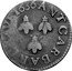 Italy Double Tournois Urbano VIII 1636 KM# 53 ANTCARBAR...1636 coin reverse