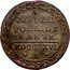 Italy Grosso Pius VII 1816 B MDCCCXVI (1816) XVI KM# 1075 PAVPERI PORRIGE MANVM MDCCCXVII B coin reverse