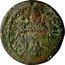 Italy Quattrino Alexander VII 1655 I KM# 15 ALEX VII PONT M coin obverse