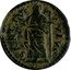 Italy Quattrino Alexander VII 1655 I KM# 13 SANCTVS PAVLVS coin reverse