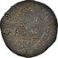 Italy Quattrino Clement X 1676 KM# 91 FER RARI AE coin reverse