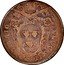 Italy Quattrino Gubbio Coinage 1700 X (1700) KM# 76 INNOC XII PONT M A IO coin obverse