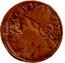 Italy Quattrino Clement XI 1702 (1702)-III KM# 83 S VBALDVS EPIS coin reverse