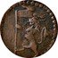 Italy Quattrino Clement XI 1712 KM# 157 LIBER coin obverse