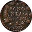 Italy Quattrino Clement XI 1712 KM# 157 BONO NIA DOCET 1712 coin reverse