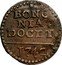 Italy Quattrino Benedict XIV 1742 KM# 225 BONO NIA DOCET 1742 coin reverse