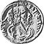Italy Quattrino Benedict XIV 1746 III KM# 136 S PETRVS AP coin reverse
