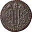 Italy Quattrino Benedict XIV 1746 KM# 135 coin obverse