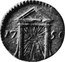 Italy Quattrino Ravenna Coinage 1750 KM# 10 17 50 coin reverse