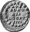 Italy Quattrino Pius VI. Bologna 1778 KM# 266 BONO NIA DOCET 1778 coin reverse