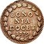 Italy Quattrino Pio VI 1779 KM# 267 BONO NIA DOCET 1779 coin reverse