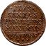 Italy Quattrino Pius VI 1796 KM# 325 PIVS SEXTVS PONT.IFEX MAXIMVS QVATTRINO coin reverse