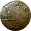 Italy Quattrino (Benedict XIII) KM# 174 BONO NIA DOCET 172... coin reverse