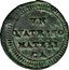 Italy Quattrino (Pius VI. Matelica) KM# 1 VN QVATRINO MATXLI CA coin reverse