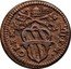 Italy Quattrino Clement XII ND (1738) KM# 120 CLEM XII P M coin obverse