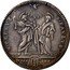 Italy Testone Clement XIV St. Peter and Paul 1770 MDCCLXX-II KM# 1020 S.PETRVUS S.PAVLVS F.C. MDCC LXX coin reverse