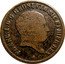 Italy Tornese Francesco I 1827 KM# 303 FRANC.I.D.G.REGNI VTR.SIC.ET HIER.REX coin obverse