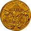 Italy Zecchino Clement XIV. Bologna 1771 KM# 252 ZECC HINO coin obverse