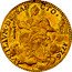 Italy Zecchino Pio VI 1776 1776-II KM# 1046 AVXILIVM DE SANCTO 1776 coin reverse