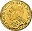 Italy Zecchino Benedetto XIV ND (1742) KM# 230 BENEDICTVS XIV P M BON A II coin obverse