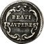 Italy 1/2 Grosso Benedict XIV ND (1742) III KM# 923 BEATI AVPERES coin reverse