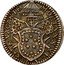 Italy 1/2 Grosso Cardinal Paluzzo Paluzzi-Altieri 1691 MDCLXXXXI KM# 521 SEDE VACANTE MDCLXXXXI coin obverse