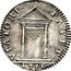 Italy 1/2 Grosso Benedict XIV 1750 IVB KM# 966 VIATORI PATET 1750 coin reverse